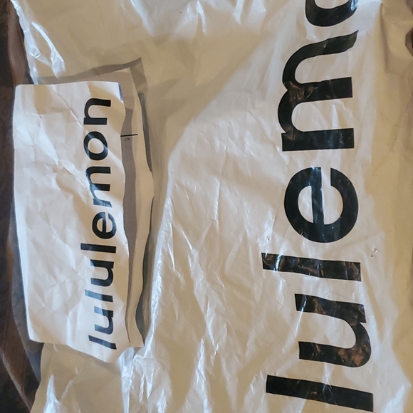 Lululemon crossberry clutch etc  bag tagged gorgeous maroon color gold accents - Picture 10 of 15